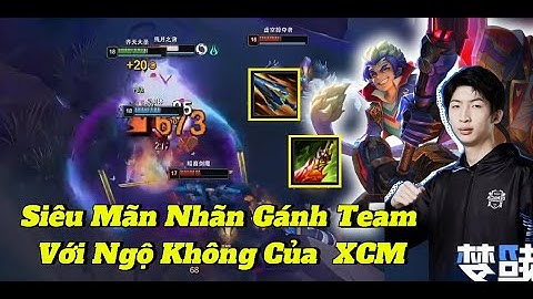 (Vietsub) Siêu Mãn Nhãn Với Màn Gánh Team Của Xiao Chao Meng