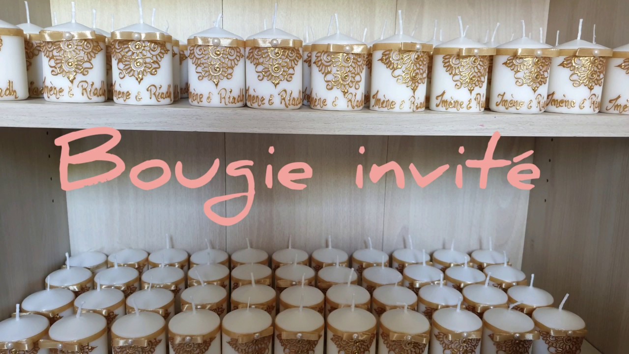 DIY BOUGIE INVITE