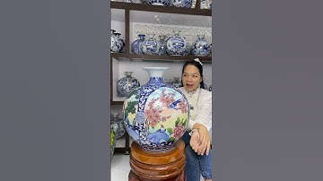 Bình tài Lộc tứ cảnh bốn mùa cao 45cm #thaogombattrang  #phongthuy  #thaogom