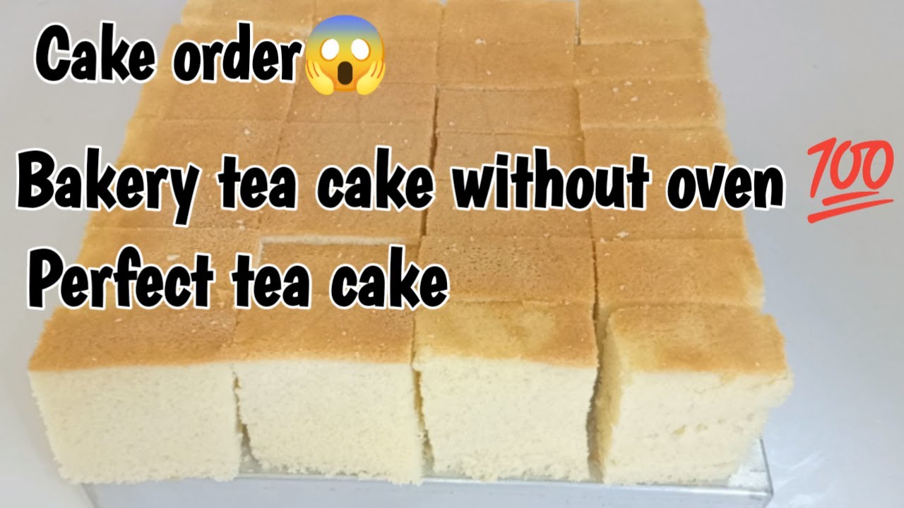 1 kg Bakery tea cake without oven for beginners/bakery cake/tea cake