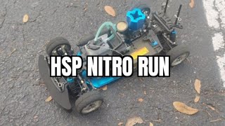 HSP nitro 1/10, start and run.