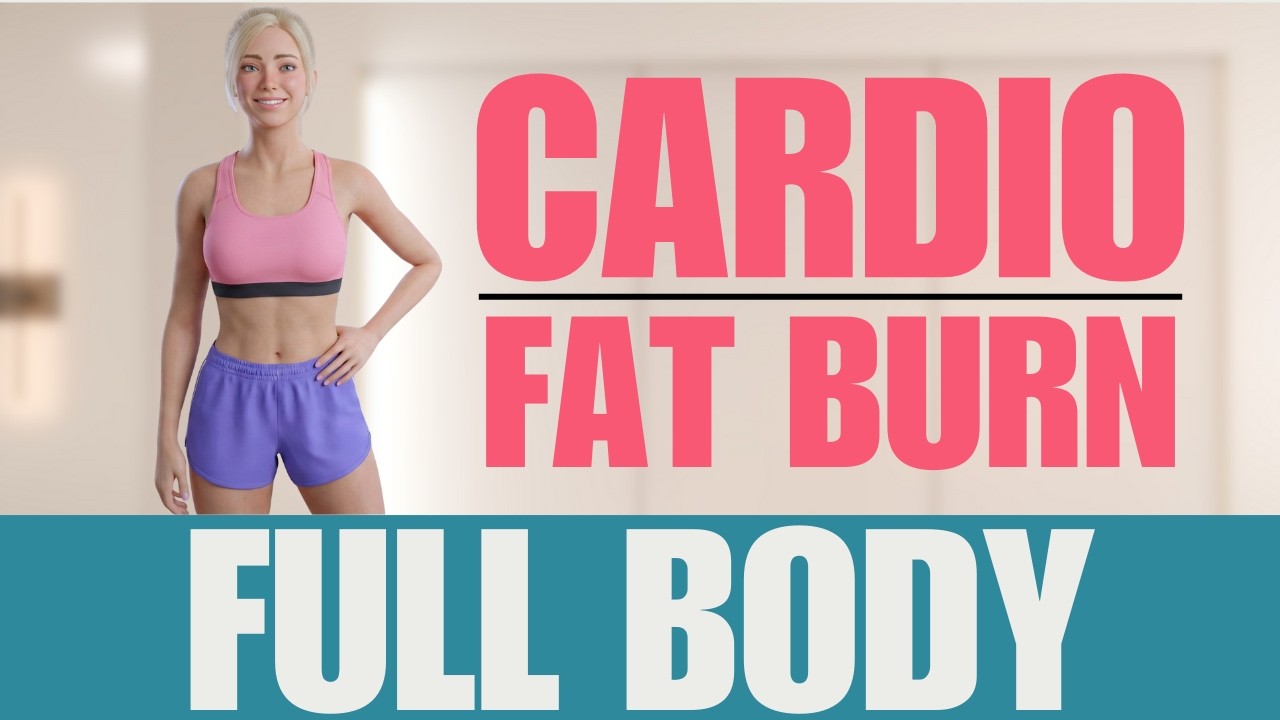 Full Body Fat Burn No Repeat Cardio Workout - YouTube