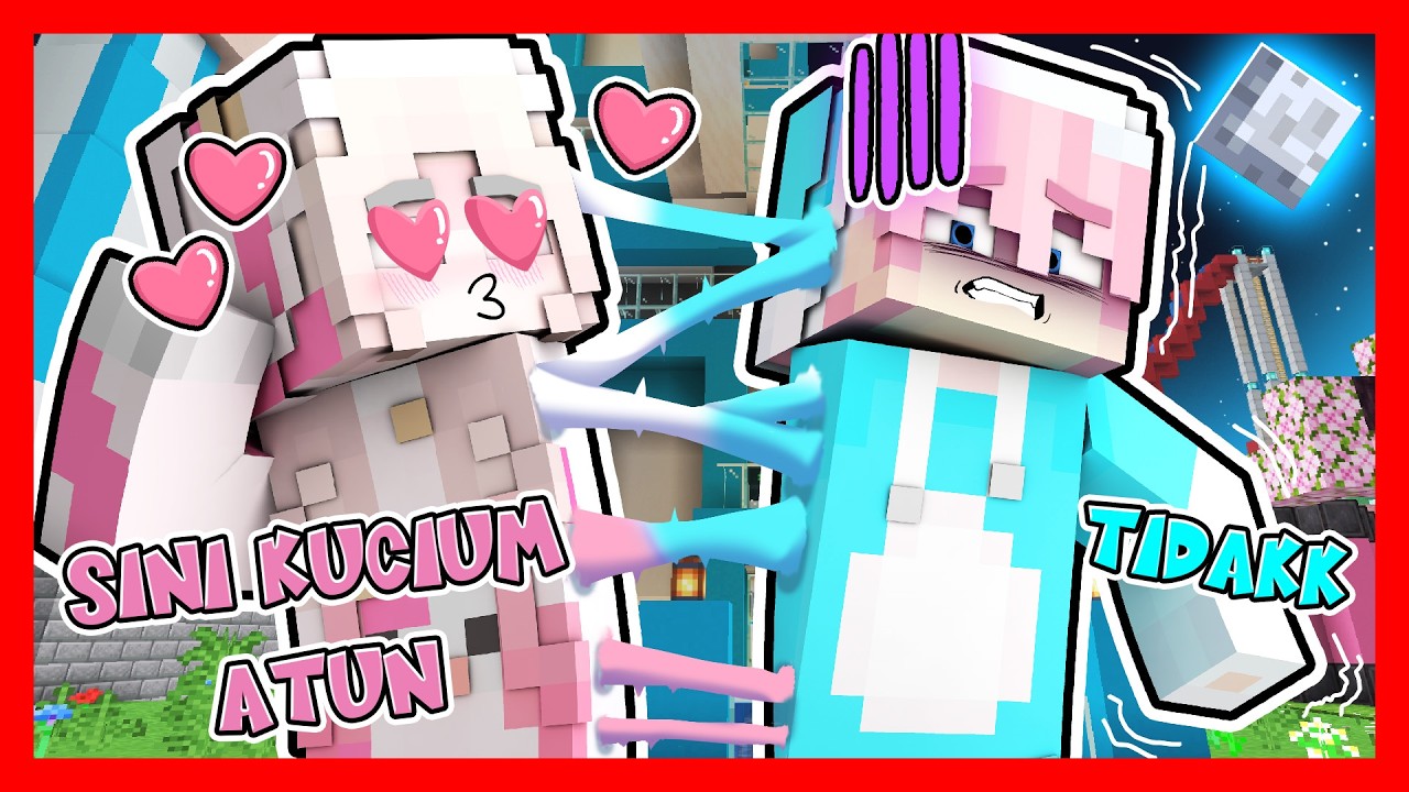 GAWAT !! ATUN & MOMON TIBA2 TERIKAT SATU SAMA LAIN !! Feat @MOMON Minecraft