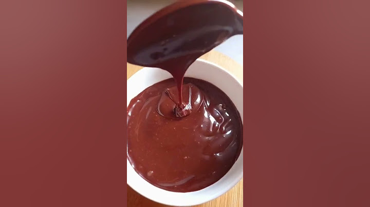 صوص الشوكولا لتغليف الكيك ولكافة الحلويات 😍😍
