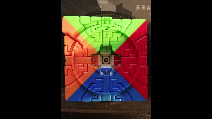 My 7x7 Rubik's Cube Exploded, so I made stop-motion of fixing it again.