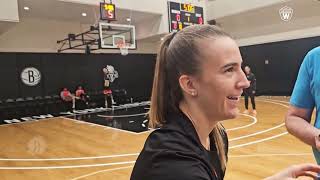 NY Liberty Guard Sabrina Ionescu Post-Practice Interview | NY Liberty | 9-8-25