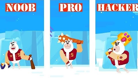 bouncemasters - Noob vs Pro vs Hacker | gameplay | The RM Channel | d24 sisters