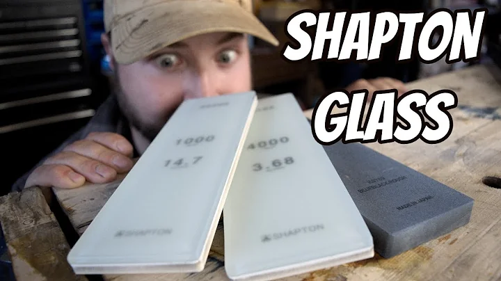 My New [ SHAPTON GLASS ] Sharpening Stones!