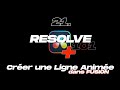 RESOLVE 101+ - 21 Créer une Ligne Animée dans Fusion