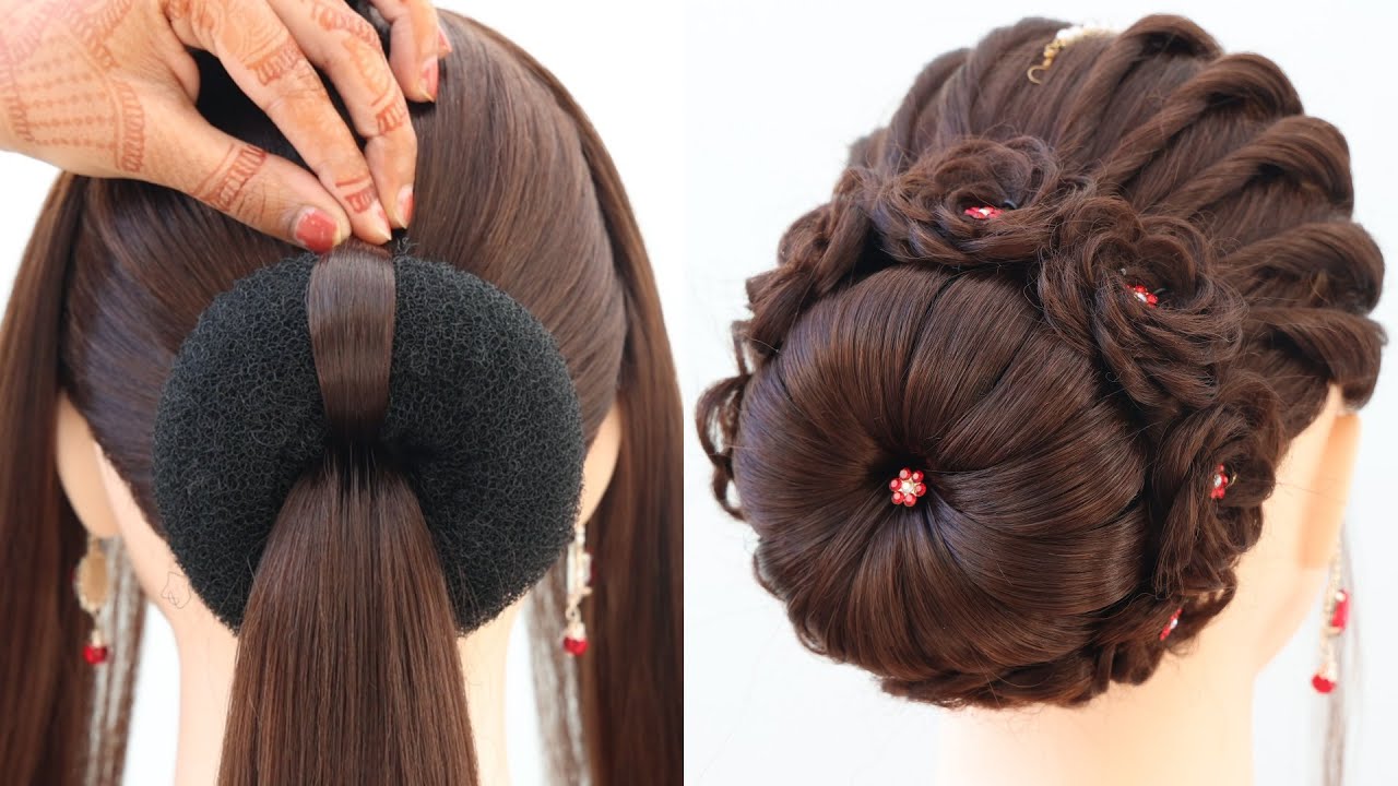 beautiful juda hairstyle for bridal | hairstyle for women | ladies hair style