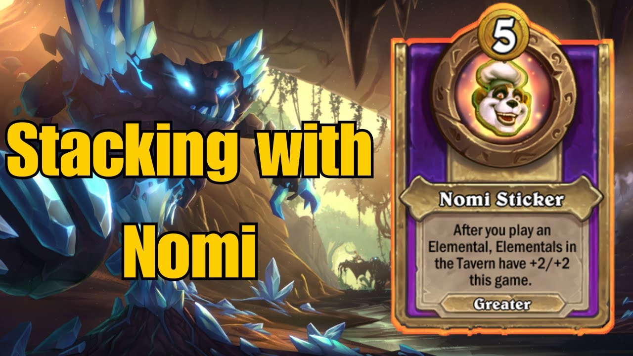 From Small Sparks to Big Stats! Nomi's Elemental | Hearthstone Battlegrounds