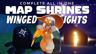 All Map Shrines & Winged Lights Locations - Updated Version | Beginners Guide | Noob Mode