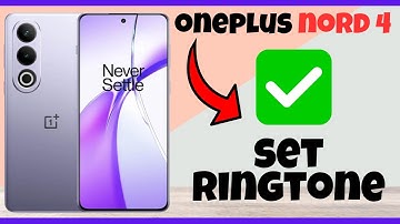 Oneplus Nord 4 Change Ringtone || Ringtone Change/How to set Ringtone