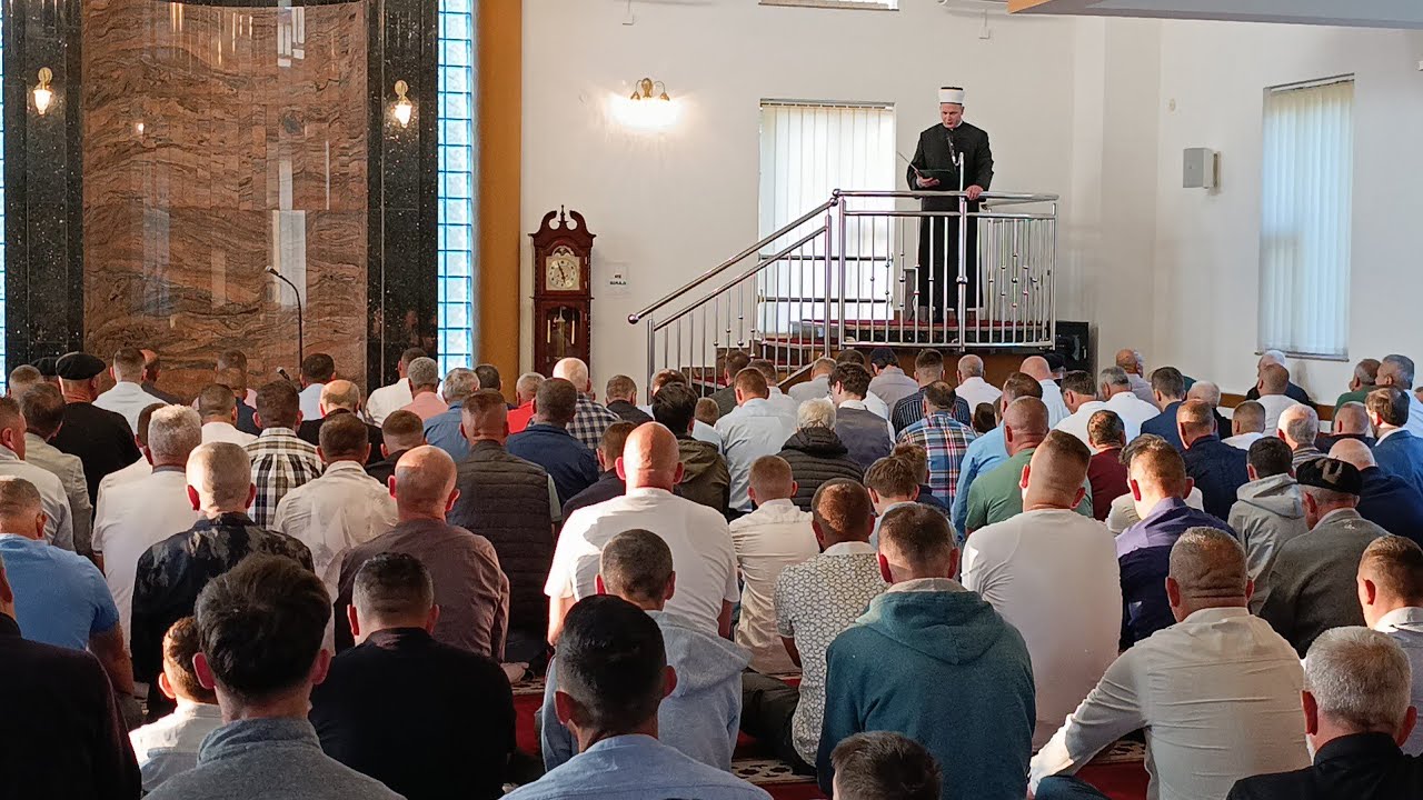 KLANJAN BAJRAM-NAMAZ U CENTRALNOJ DŽAMIJI BILJANSKE DOLINE-DŽEMAT MALINE