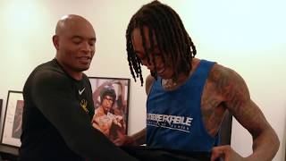 Wiz Khalifa vs. Anderson Silva MMA Fighting Lesson