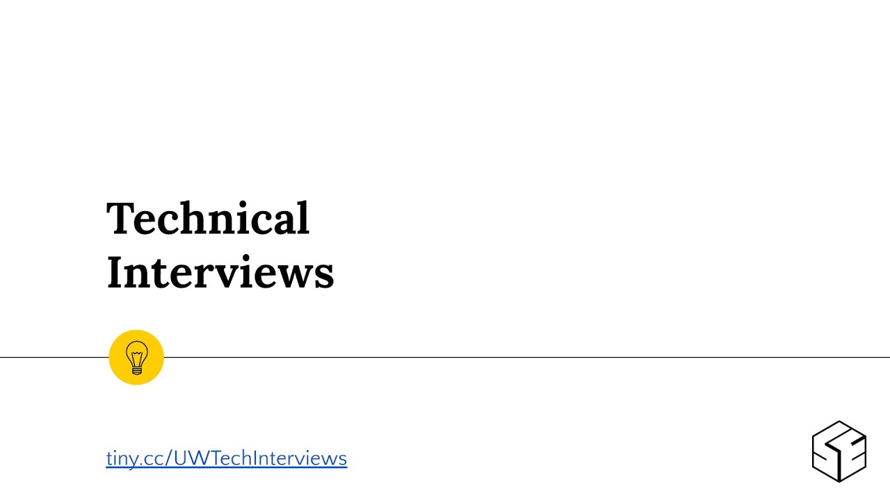 Technical Interview Prep Workshop - Annotated - YouTube