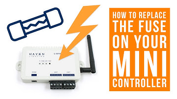 How to replace the fuse on a Mini Controller