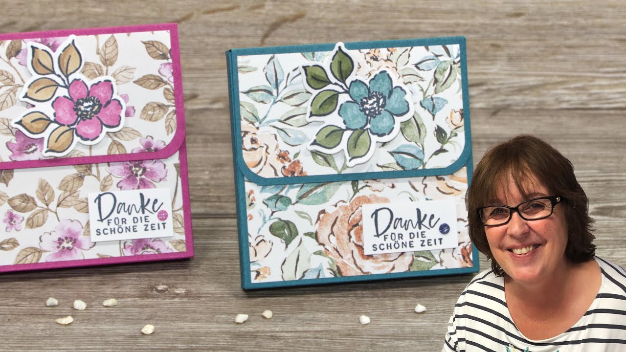 Bezauberndes Goodie schnell gebastelt・Tolles Mitbringsel ・Reihe „Bezaubernd Floral ・Stampin’ Up!
