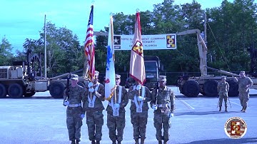 143rd Change of Command Rehearsal