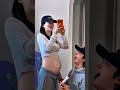 Seltsames Detail auf dem Babybauch 😱 #Schwangerschaft #Viral #Trend #Mysterium