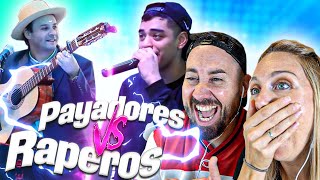 ESPAÑOLES REACCIONAN a PAYADORES vs RAPEROS ¿QUIEN GANARA?