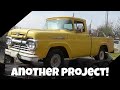 Introducing our 1960 Ford￼ F100 and C notching the frame!￼