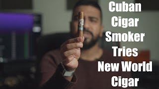 Cuban Cigar Smoker Tries New World Cigars Part 3 - Alec Bradley Project 40 Cigar screenshot 4