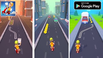 Paper Boy Race Run & Rush 3D Android Gameplay