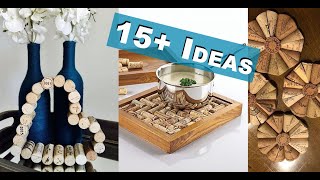 DIY কর্ক ডেকোর | পুরানো কর্ক দিয়ে কী করবেন | ওয়াইন কর্ক কারুশিল্প screenshot 5