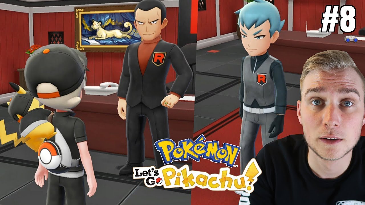 Giovanni oraz? z Zespołu R! (Pokemon Let's GO Pikachu ! odc. #8