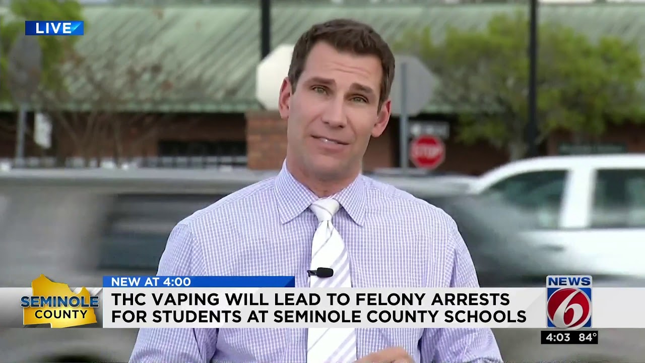 Teens vaping THC could face felony charges