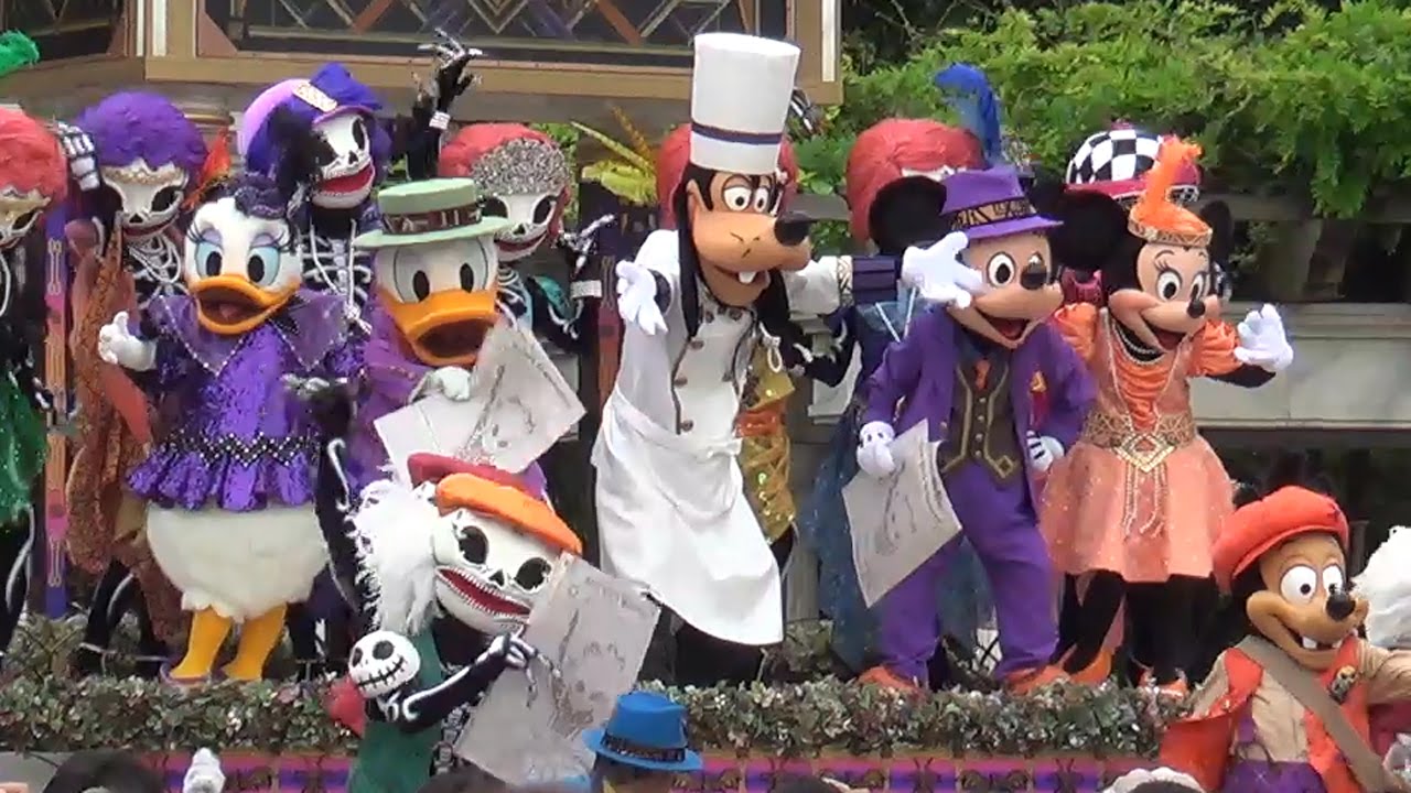 ディズニーハロウィーン 14 ニューヨーク ハロウィーン フォリーズ 初日初回最後列 Youtube