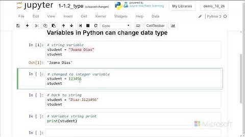 Data Types - Introduction to Python: Absolute Beginner Module 1 Video 8