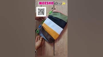 Meesho Sling Hand Bag 👜 | SCREENSHOT QR CODE IN VIDEO & SEARCH IN MEESHO IMAGE SEARCH #meesho