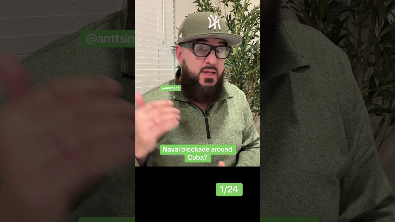 Трамп рассматривает возможность введения военно-морской блокады Кубы.