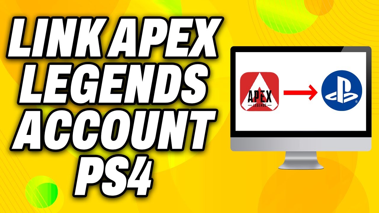 How To Link Apex Legends Account PS4 to PC - Quick Fix - YouTube
