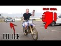 I STOLE A FANS MOTOR BIKE!