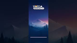 WORD SERENITY GAMEPLAY TUTORIAL NO COMMENTARY IOS IPHONE XR 2020 WORD PUZZLE MOBILE GAME screenshot 5