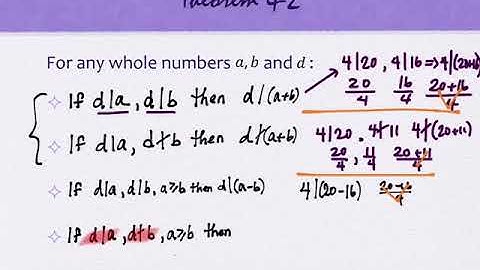 4.1 Divisibility (part 1)