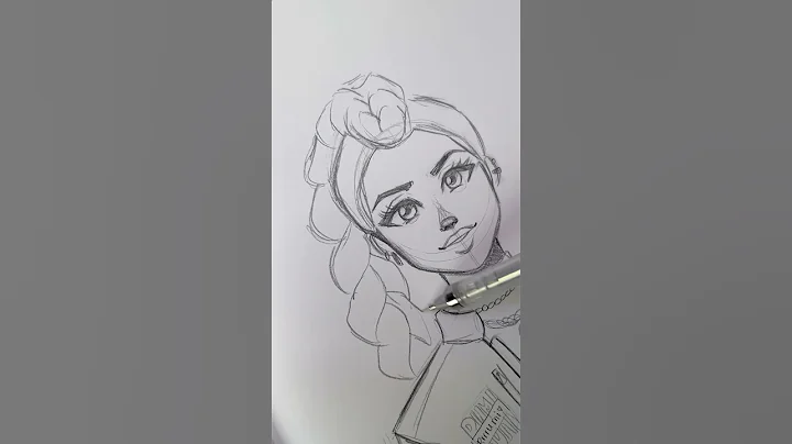 drawing Rumi from kpop demon hunters ✨#shorts