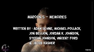 Maroon 5 - Memories