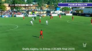 Uganda Cranes talented Midfielder -  Shafiq Kagimu - (against Eritrea)