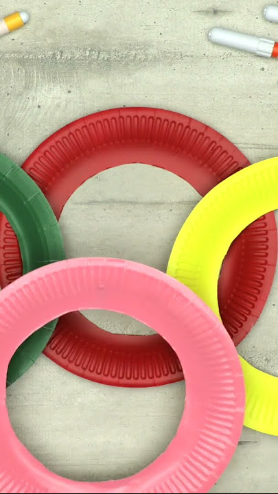 DIY Ring Toss, Easy Paper Plate Craft, Crafts, , Crayola CIY,  DIY Crafts for Kids and Adults