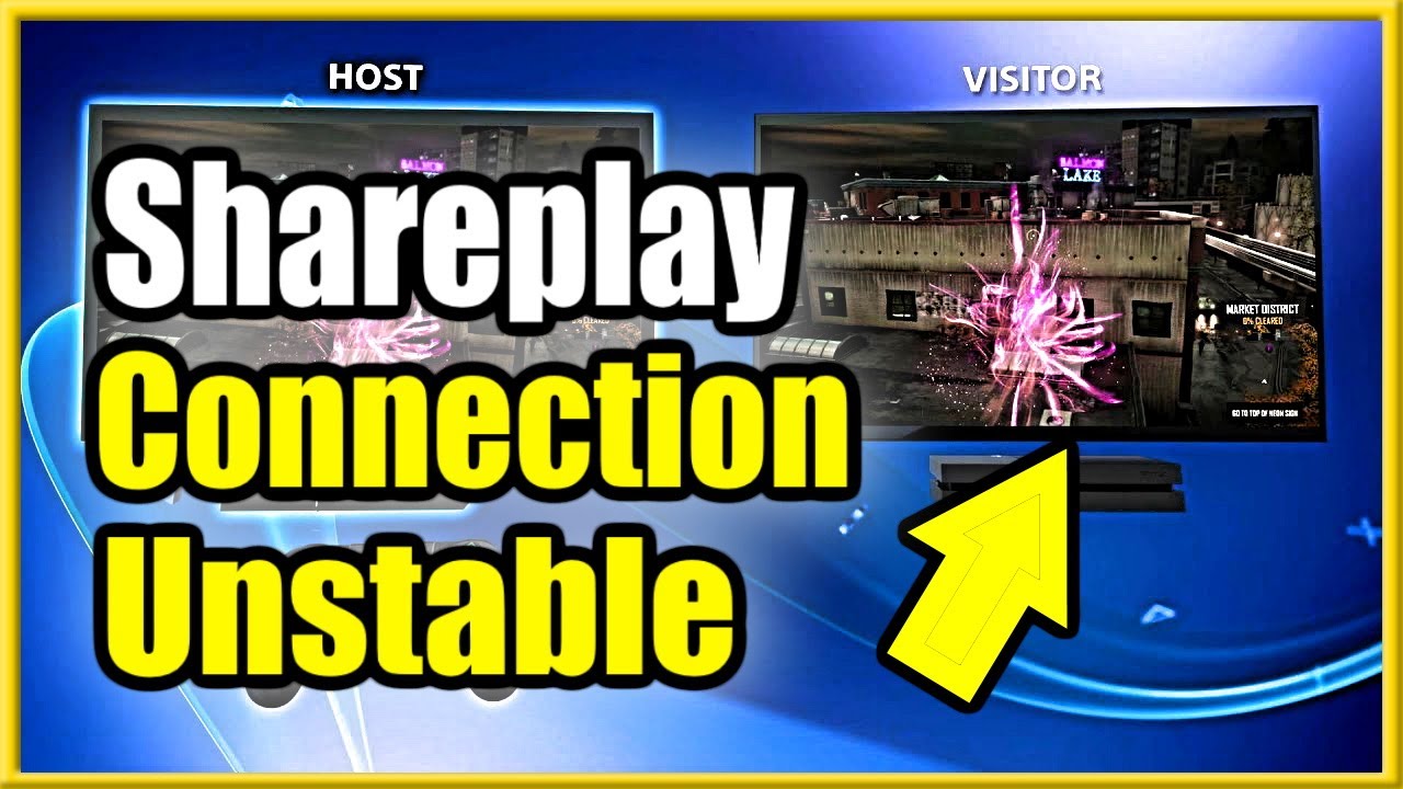 How to FIX Share play Connection Lost Unstable (PS4 Error Code NP-37667-9) - YouTube