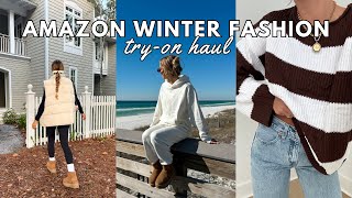 HUGE Amazon Winter Fashion Haul 2023 *try-on*