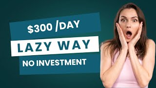 Laziest way to Make Money Online With AI Art For Students/Beginners ($300 a day)