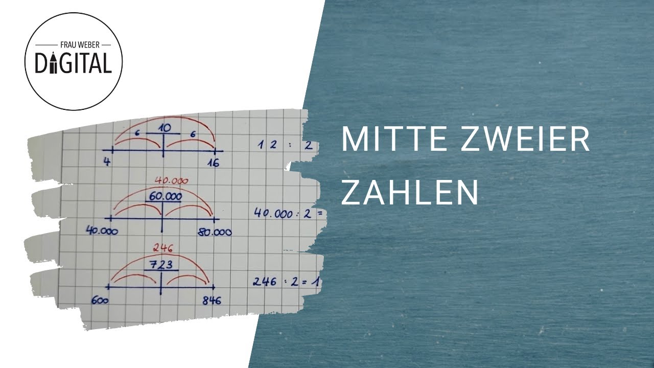 Mitte Zwischen Zwei Zahlen Rechner