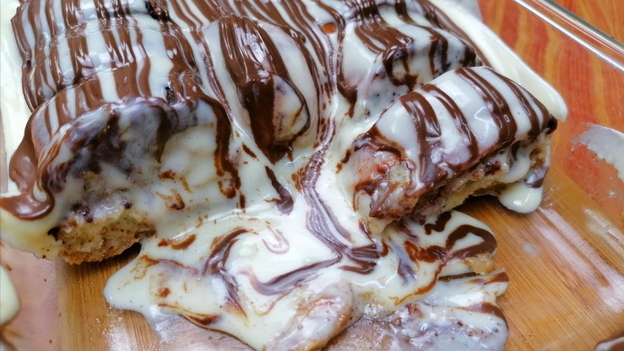 The Liar Cinnabon is delicious and easy to prepareالسينابون الكذاب طعم روووعة وسهله التحضير