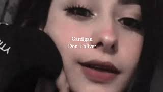 🌟 NIGHTCORE 🌟 Cardigan {Don Toliver} (sped up)