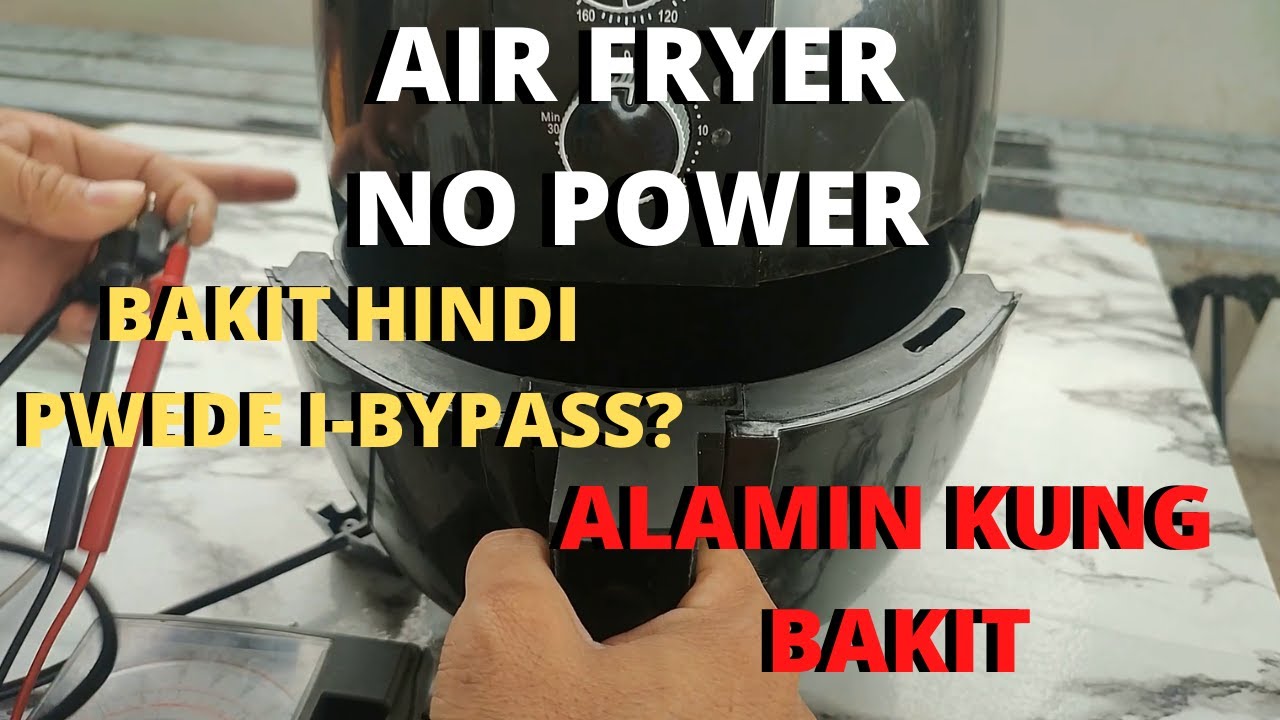 How to repair Air Fryer - YouTube